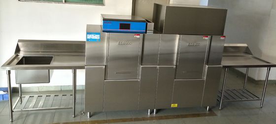 Κίνα 0.2kw εμπορική μηχανή πλυσίματος των πιάτων, βάρος πλυντηρίων πιάτων 380Kg τύπων ραφιών προμηθευτής