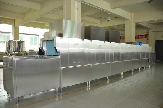 Κίνα μηχανή πλυσίματος των πιάτων τύπων πτήσης 900H 9600W 850D ΓΙΑ την κεντρική κουζίνα προμηθευτής