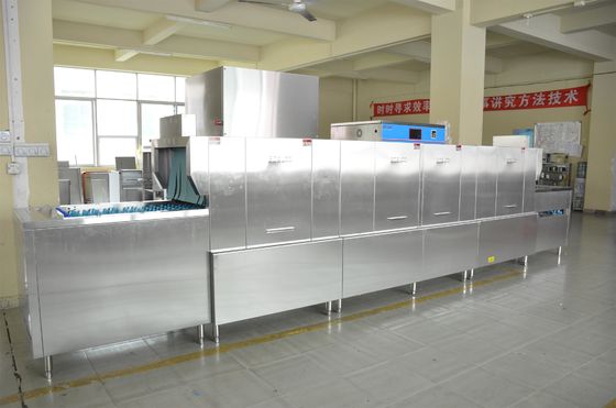 Κίνα Κεντρικό εμπορικό πλυντήριο πιάτων 34KW Kitchenaid κουζινών/πλύσιμο 60-75 ℃ 70KW προμηθευτής