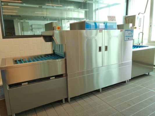 Κίνα Ζεστό νερό ξενοδοχείων που αποστειρώνει το πλυντήριο πιάτων/τις υψηλής θερμοκρασίας μηχανές 60~75℃ πλυσίματος των πιάτων προμηθευτής