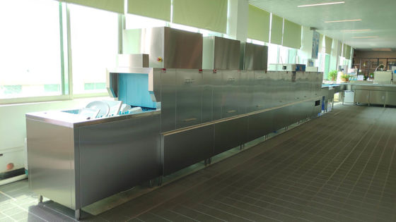 Κίνα Διπλό πλυντήριο πιάτων κουζινών εστιατορίων ψεκαστήρων, εμπορικό πλυντήριο πιάτων χαμηλής θερμοκρασίας προμηθευτής